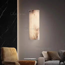 Axyaa Natural Marble Warm White Wall Light 3000K Indoor Lighting Fixtures