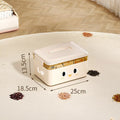 Axyaa Stackable Storage Box Organizer with Lid: Toys, Snacks, Books, Sundries Home Organization