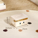 Axyaa Stackable Storage Box Organizer with Lid: Toys, Snacks, Books, Sundries Home Organization