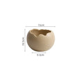 Axyaa Ceramic Eggshell Bowl Set - Ideal for Desserts, Steamed Eggs, Oats, Soups, and Snacks.