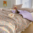 Axyaa Summer Thin Cotton Quilt - All Season Comforter with Soybean Fiber Fillers