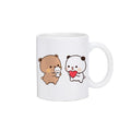 Axyaa Kawaii Panda Bear Mocha Cat Christmas Mug Mugs Set Original Drinkware