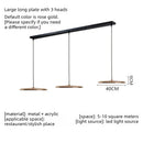 Axyaa Nordic LED Saucer Pendant Light for Dining Room