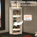 Axyaa Rotating Corner Shelf Organizer for Kitchen Storage