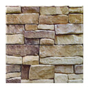 Axyaa 3D Faux Stone Peel Stick Backsplash Wall Tile Sticker 30cm x 30cm