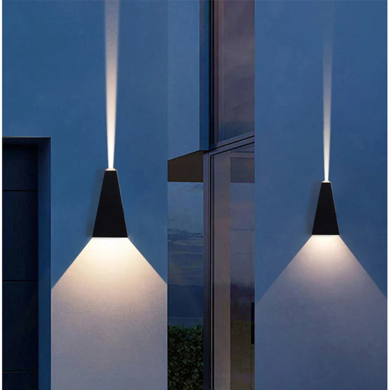 Axyaa Waterproof LED Wall Light for Porch, Garden, and Indoor Decoration