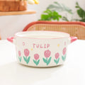 Axyaa Kawaii Flower Ramen Bowl 800ml