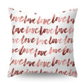 Rose Gold Geometric Pineapple Glitter Pillowcase - Axyaa Home Decor