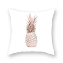 Axyaa Pink Bling Dots Geometric Throw Pillow Cover