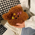 Axyaa Kawaii Puppy Plush Hot Water Bags for Periods - Cute Belly Warmer Pouch