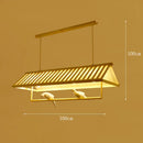 Axyaa Contemporary Pendant Light Chandelier LED Ceiling Lamp for Modern Dining Room