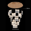 Axyaa Modern LED Chandelier for Indoor Dining Room Lighting