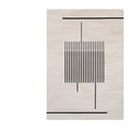 Axyaa Soft Plush Living Room Rug Minimalist Style Thick Bedroom Carpet