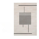 Axyaa Soft Plush Living Room Rug Minimalist Style Thick Bedroom Carpet