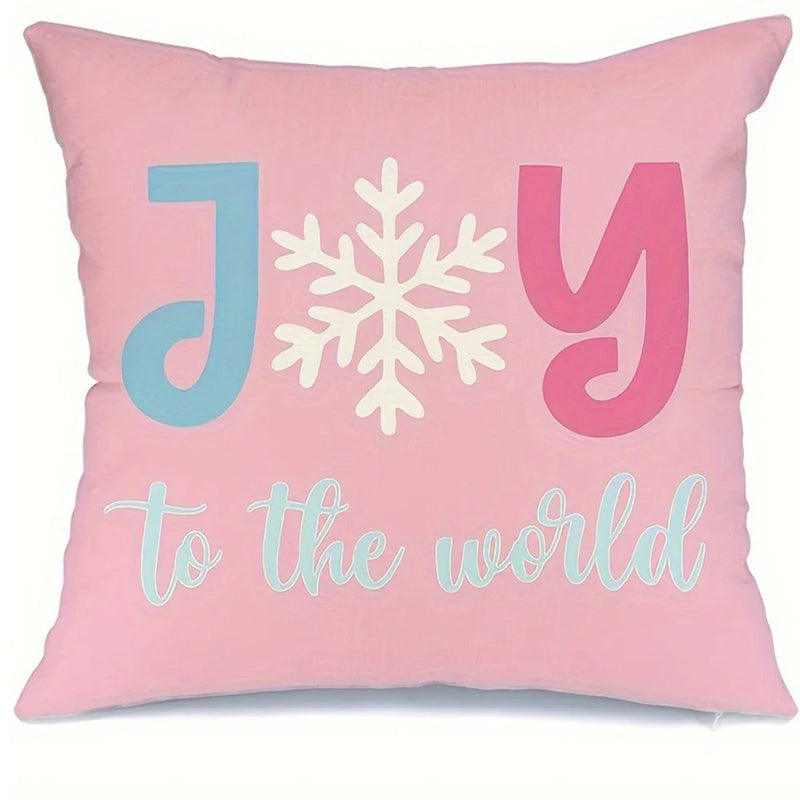 Axyaa Christmas Pillowcase - Festive Home Decor & Sofa Cushion Cover