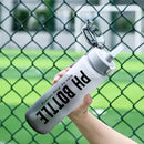 Axyaa Sports Water Bottle with Straw, Large Capacity, Leak-Proof, Portable, Motivational, Outdoor & Travel