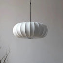 Axyaa Wabi Sabi Silk White Chandelier Pendant Light