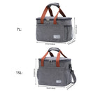 Axyaa Large Capacity Insulated Lunch Bag for Food Storage and Picnics