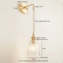 Axyaa Minimalist LED Wall Lamp with Pull Chain Switch