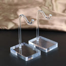 Acrylic Jewelry Bracelet Display Stand by Axyaa - Transparent Holder Rack for Beads & Pendants