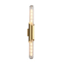 Axyaa Copper Wall Lamp Industrial Style Glass Strip Indoor Lighting