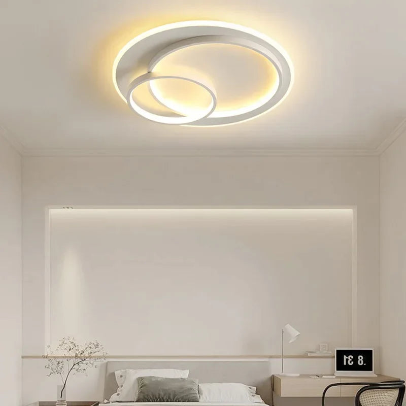 Axya Modern LED Ceiling Chandelier Simple Design for Bedroom Living Dining Room