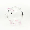 Axyaa Glass Piggy Bank for Gold Beans Storage - Mini Wish Bottle