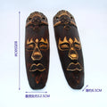 Axyaa Thai Wooden Wall Art Carving for Creative Living Room Decor & Entryway Ornament.