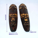 Axyaa Thai Wooden Wall Art Carving for Creative Living Room Decor & Entryway Ornament.