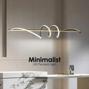 Axyaa LED Pendant Lights 100/120CM Chandelier for Dining Kitchen Indoor