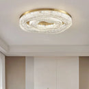 Axyaa Golden Gloss Chandelier: Luxurious Round Copper Chandelier for Home Decor