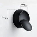 Axyaa Rotatable Round Wall Lamp for Bedroom and Living Room Décor