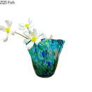 Modern Axyaa Glass Vase Hydroponic Flower Pots for Desk Decoration