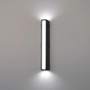 Axyaa 24W LED Wall Sconce, 37CM Aluminum Side Glow, Indoor/Outdoor Waterproof Light AC90-260V
