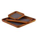 Axyaa Wooden Microfiber Velvet Multi-Purpose Jewelry Tray Storage Display