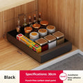 Axyaa Under Sink Storage Rack Kitchen Organizer with Slide Rails