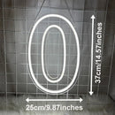 Axyaa LED Numbers Neon Lamps for Wedding Birthday Party Sign Lights