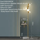 Axyaa Contemporary LED Floor Lamp for Luxury Spaces