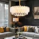 Axyaa LED Chandelier for Modern Home Decoration and Indoor Lighting