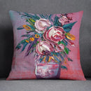 Axyaa Oil Painting Pattern Pillowcase for Car Ornaments, Office, Living Room Home