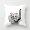 Axyaa Animal Print Decorative Cushion Cover Pillowcase for Home and Car Decor