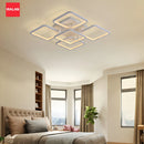 Axyaa Square LED Ceiling Light with Remote Control for Home, Restaurant, Hotel Lighting