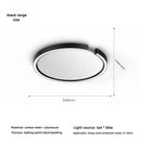 Axyaa Modern Ring LED Ceiling Chandelier for Bedroom Dining Room Study