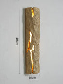 Axyaa Nordic Resin LED Wall Lamp: Postmodern Designer Art Deco Lighting for Living Room