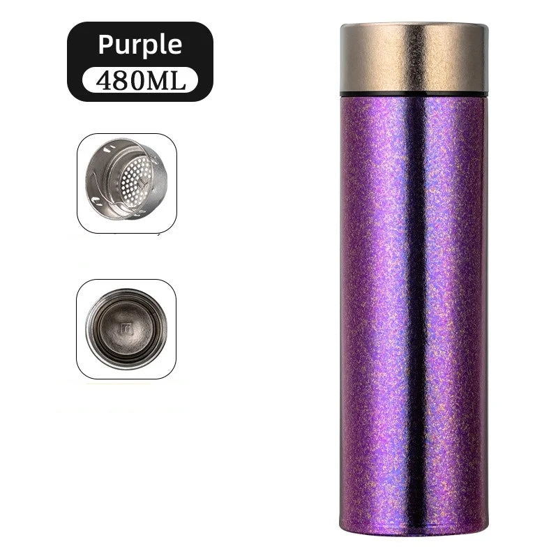 Axyaa Titanium Insulated Cup for Hot/Cold Drinks - Portable Tea/Coffee Water Cup