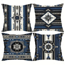 Axyaa Bohemian Style Polyester Pillowcase for Ethnic Home Decor