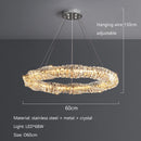 Axyaa Crystal LED Chandeliers for Elegant Home and Hospitality Lighting