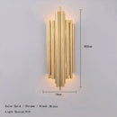 Axyaa Pipe Organ LED Chandelier: Modern Grand Staircase Pendant Light for Home Living Room