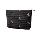 Axyaa Embroidery Handbag Pencil Mobile Phone Makeup Travel Organizer