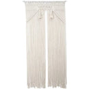 Axyaa Macrame Rope Curtain Living Room Wall Hanging Wedding Decor